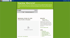 Desktop Screenshot of eathongkong.blogspot.com