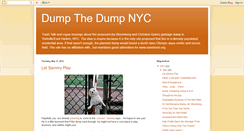 Desktop Screenshot of dumpthedumpnyc.blogspot.com