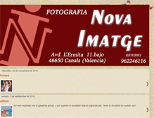 Tablet Screenshot of fotografianovaimatge.blogspot.com