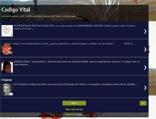 Tablet Screenshot of codigovital.blogspot.com