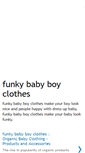 Mobile Screenshot of funky-baby-boy-clothes.blogspot.com