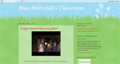 Desktop Screenshot of missmulvahill.blogspot.com