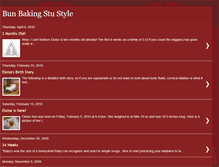 Tablet Screenshot of bunbakingstustyle.blogspot.com