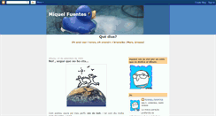 Desktop Screenshot of miquelfuentes.blogspot.com