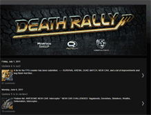 Tablet Screenshot of death-rally.blogspot.com