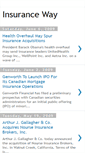 Mobile Screenshot of insurancemark.blogspot.com