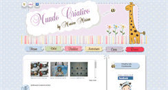 Desktop Screenshot of monicapinturaemtecidos.blogspot.com