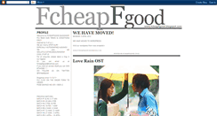 Desktop Screenshot of fcheapfgood.blogspot.com