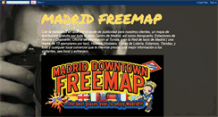 Desktop Screenshot of madridfreemap.blogspot.com