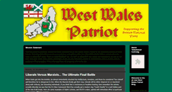 Desktop Screenshot of newwestwalespatriot.blogspot.com