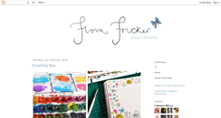 Desktop Screenshot of flora-fricker.blogspot.com