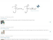 Tablet Screenshot of flora-fricker.blogspot.com