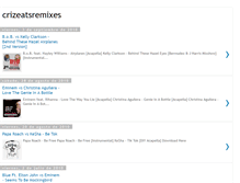 Tablet Screenshot of crizeatsremixes.blogspot.com