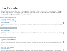 Tablet Screenshot of cutesbaby.blogspot.com