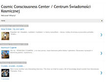 Tablet Screenshot of cosmic-consciousness-center.blogspot.com