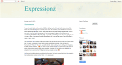 Desktop Screenshot of ekspressionz.blogspot.com