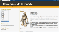 Desktop Screenshot of correoradelamuerte.blogspot.com
