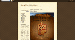 Desktop Screenshot of elantrodelblog.blogspot.com