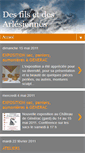Mobile Screenshot of desfilsetdesarlesiennes.blogspot.com