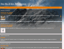 Tablet Screenshot of desfilsetdesarlesiennes.blogspot.com