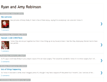 Tablet Screenshot of amyandryanrobinson.blogspot.com