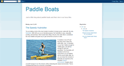 Desktop Screenshot of paddle-boat.blogspot.com