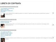 Tablet Screenshot of libretaencontravia.blogspot.com
