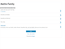 Tablet Screenshot of mathisfamily.blogspot.com