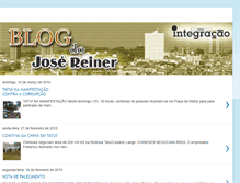 Tablet Screenshot of blogdojosereiner.blogspot.com