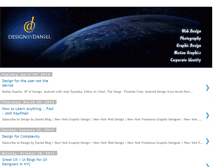 Tablet Screenshot of designbydaniel.blogspot.com