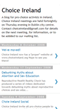 Mobile Screenshot of choiceireland.blogspot.com