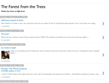 Tablet Screenshot of forestfromtrees.blogspot.com