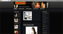 Desktop Screenshot of dhamalpk.blogspot.com