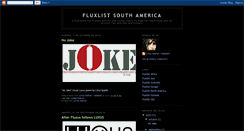 Desktop Screenshot of fluxlistsouthamerica.blogspot.com