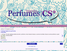 Tablet Screenshot of perfumesoriginales2010.blogspot.com