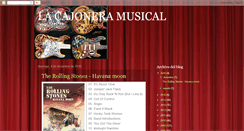 Desktop Screenshot of lacajoneramusical.blogspot.com