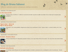 Tablet Screenshot of brunasakanoi.blogspot.com