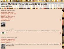 Tablet Screenshot of emjoaocandidodesouza.blogspot.com