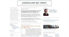 Desktop Screenshot of cllr-ray-frost.blogspot.com