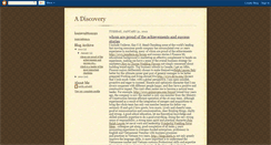Desktop Screenshot of discovery2111.blogspot.com