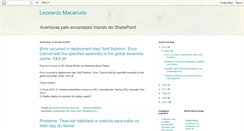 Desktop Screenshot of leonardomacanudo.blogspot.com