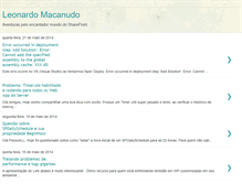 Tablet Screenshot of leonardomacanudo.blogspot.com