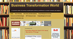 Desktop Screenshot of businesstransformationworld.blogspot.com