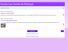 Tablet Screenshot of escolalescomes.blogspot.com