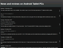 Tablet Screenshot of androidtabletpcs.blogspot.com