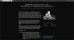 Desktop Screenshot of johnsonarchitecture.blogspot.com