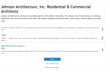 Tablet Screenshot of johnsonarchitecture.blogspot.com