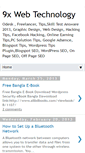 Mobile Screenshot of 9xwebtech.blogspot.com
