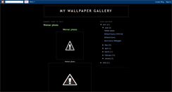Desktop Screenshot of my-wallpaper-gallery.blogspot.com