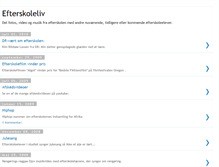 Tablet Screenshot of efterskolebloggen.blogspot.com